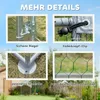 PawHut Hühnerstall 10,2 m² 3 x 3,4 x 1,9 m mit Produktbild-Vorschau 6