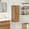 vidaXL Bad-Hängeschrank Artisan-Eiche 30x30x80 cm Produktbild-Vorschau 1