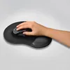 Tappetino mouse ergonomico nero Anteprima dell’immagine prodotto 3