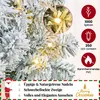 Yaheetech 213cm Künstlicher Weihnachtsbaum mit Schnee & 350 Produktbild-Vorschau 5