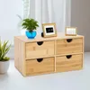 Organizér na stůl - Zásuvkový box - 4 zásuvky - Dřevo - 33 Náhled obrázku produktu 8