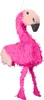 Relaxdays Pinata Flamingo, zum Aufhängen, Kinder, Mädchen, Produktbild-Vorschau 1