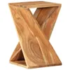 vidaXL Beistelltisch 35x35x55 cm Massivholz Akazie Produktbild-Vorschau 8