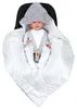 TupTam Baby Winter Einschlagdecke Babydecke 75x75cm für Produktbild-Vorschau 2