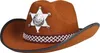 Sheriff-Kinderhut Cowboy-Hut braun Produktbild-Vorschau 2