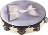 Tambourin Double Rang Métallique Jingle Percussion à Main Voir les images du produit 2