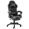 vidaXL Gaming-Stuhl mit Fußstütze Schwarz und Tarnmuster Produktbild-Vorschau 7