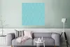 MuchoWow® Poster Polka dots - Blau - Muster 75x75 cm - Wand Produktbild-Vorschau 5