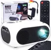 Tragbarer Mini-LED-Projektor 1920X1080 2500Lm-Tragbarer Produktbild-Vorschau 1