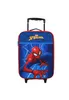 A Spider-Man themed rolling suitcase against a white background. Produktbild-Vorschau