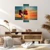Bild auf Leinwand - Leinwandbild - See Natur Nacht - Produktbild-Vorschau 7