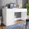 Bureau 120x50, met LED-verlichting, 2 lades, 1 deur, modern Productafbeelding-voorbeeld 2