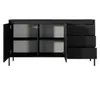 AX LIVING Trentinis 153 2T3S Schwarzes Sideboard, 153,5 cm Produktbild-Vorschau 4