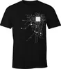 Herren T-Shirt - Geek CPU Herz Netzwerk Administrator Produktbild-Vorschau 2