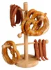 4er Set Brez'n Ständer, 6-armig - Bambus, 37cm Höhe Produktbild-Vorschau 2