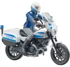 bruder bworld Scrambler Ducati Polizeimotorrad 62731 Produktbild-Vorschau 3