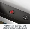 Close-up of buttons on a device, with text describing features. Podgląd zdjęcia produktu