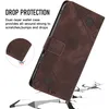 Hülle für Samsung Galaxy S25 Ultra Prägung Flip Leder Produktbild-Vorschau 6
