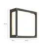 Lucande Außenwandlampe Aurelien, anthrazit, Metall, 25x Produktbild-Vorschau 5
