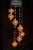 Hanglamp aus buntem Pastellglas mit orientalischem Mosaik, Produktbild-Vorschau 1