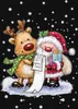 Santa Klaus Rudolf Rentier Schnee - Weihnachten Produktbild-Vorschau 3