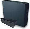 Hoher Pflanzkübel mit Einsatz CORBI 77 cm anthrazit 58 cm Produktbild-Vorschau 16
