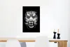 MuchoWow® Poster Kopf eines Tigers vor schwarzem Produktbild-Vorschau 5