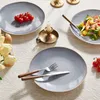 Teller Set 4-teiliges Keramik Ø27,7cm – Essteller, Pasta- & Produktbild-Vorschau 8