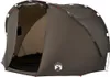 vidaXL Rybársky stan 5 osôb Brown Waterproof Náhľad obrázku produktu 4
