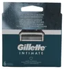 Gillette INTIMATE, Pánské, Gillette, Hliník, Černá, 6 kusů Náhled obrázku produktu 1
