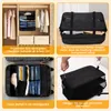 3 Schicht Hängeregal Kleiderschrank Organizer Faltbar Produktbild-Vorschau 5