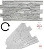 A product image showing wall panels in two views: a flat panel on top and a close-up of stacked panels below. Produktbild-Vorschau