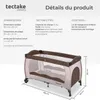Lit Parapluie, Lit Bébé Pliant + 1 Sac de Rangement - Voir les images du produit 6