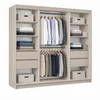 KSHOMECONCEPT Garderobekast Malika, 240 cm, kasjmierkleur, Productafbeelding-voorbeeld 3