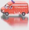 Siku Krankenwagen RETTUNGSDIENST ; 805 Produktbild-Vorschau 9
