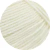 A close-up view of cream-colored yarn. Produktbild-Vorschau