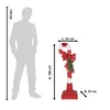 Clayre & Eef Weihnachtsdekorationsfigur Zuckerstange 100 cm Produktbild-Vorschau 6