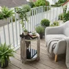 okwish Kleiner Couchtisch Beistelltisch mit Stauraum und Produktbild-Vorschau 4