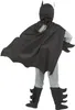 Superhelden Kostüm Fledermaus für Kinder schwarz-grau M 7-9 Produktbild-Vorschau 3