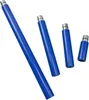 Four blue hydraulic spreader tubes of varying lengths, each with a silver metal fitting at one end, are arranged diagonally on a white background. Anteprima dell’immagine prodotto