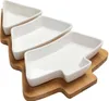 LUMORA Snackschalen aus Porzellan, Weihnachtsbaumform Produktbild-Vorschau 1