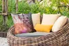 MuchoWow® Outdoor Kissen - Lavendel - Nahaufnahme - Sonne - Produktbild-Vorschau 3