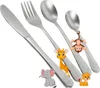 Couverts pour enfants Nirosta Safari, couverts de haute Voir les images du produit 1