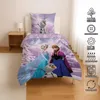Disney Frozen Bettwäsche-Set Anna, Elsa & Olaf 135x200cm Produktbild-Vorschau 3