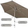 doppler EXPERT Sonnenschirm Kurbelschirm AutoTilt 280cm Produktbild-Vorschau 5