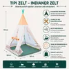 Tenda da gioco COIL per bambini, set da 7 pezzi con tunnel Anteprima dell’immagine prodotto 13