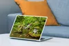 MuchoWow® Laptop Aufkleber Sticker Cover Wasserfall - Koi - Produktbild-Vorschau 4