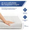 7-Zonen Kaltschaummatratze 140x200 Härtegrad H4 – 18cm Höhe Produktbild-Vorschau 3