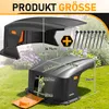 Izrielar Rasenmäher Garage Mähroboter Dach Schutzhülle Produktbild-Vorschau 2