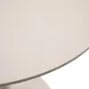 Tavolo da pranzo rotondo per 4 persone D100 cm beige - Anteprima dell’immagine prodotto 4